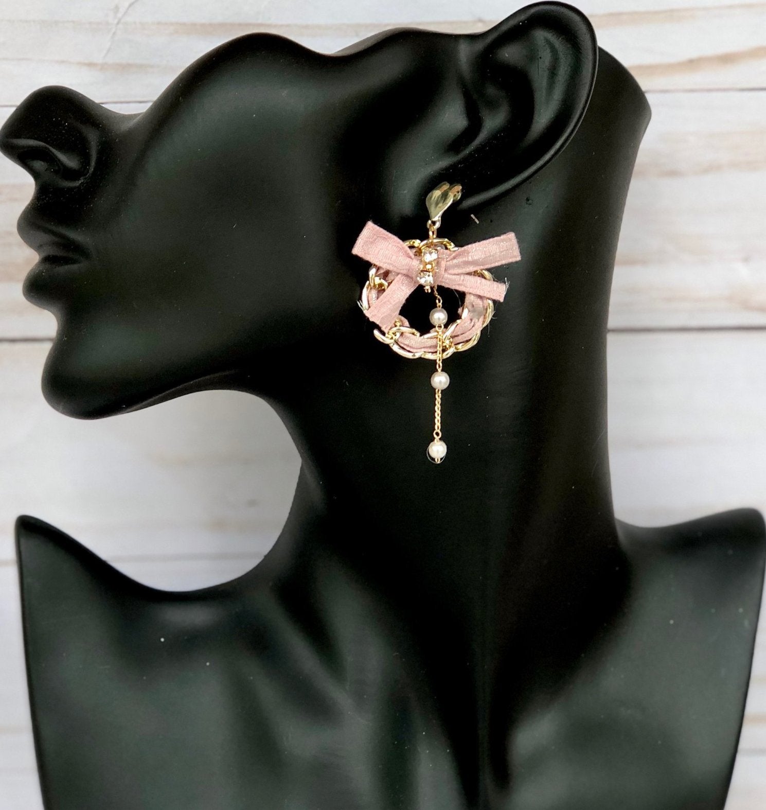 Pink Ribbon Awareness Breast Cancer Earrings – D. Sullivan Designs